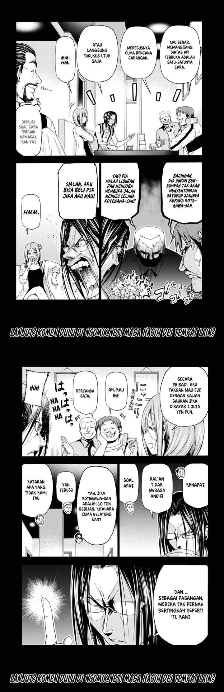 Grand Blue chapter 66.1 halaman 8