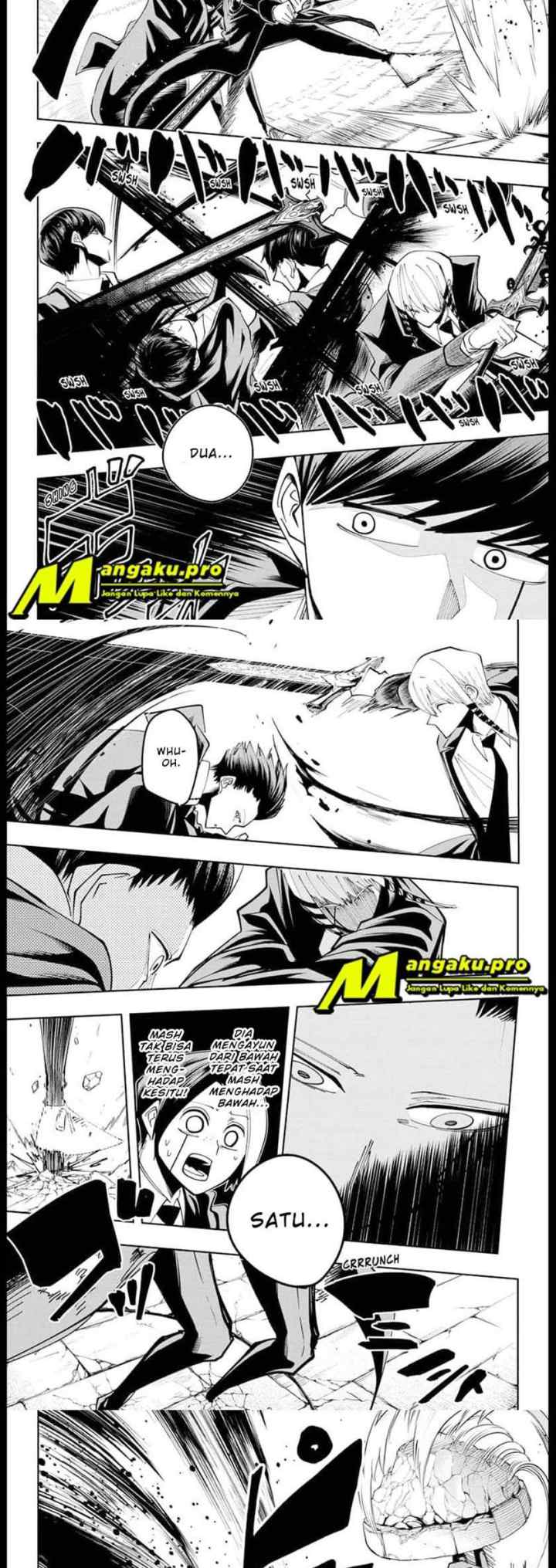 Mashle: Magic and Muscles chapter 57 halaman 6