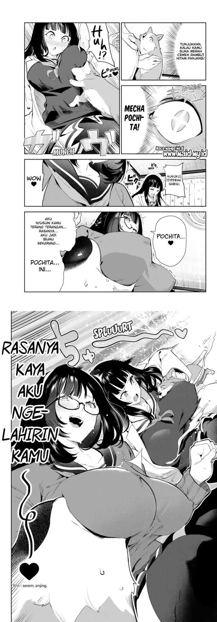Inu ni Nattara Suki na Hito ni Hirowareta chapter 28 halaman 8