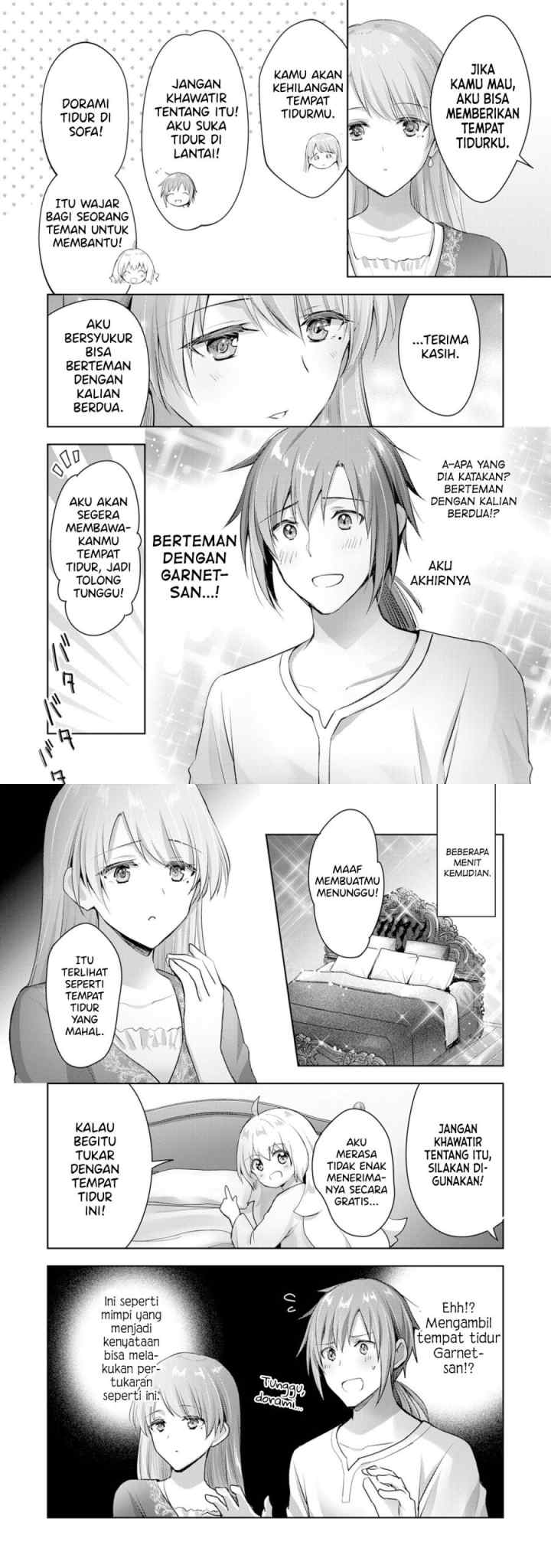 Uketsukejo ni Kokuhaku Shitakute Girudo ni Kayoitsumetara Eiyu ni Natteta chapter 8 halaman 12