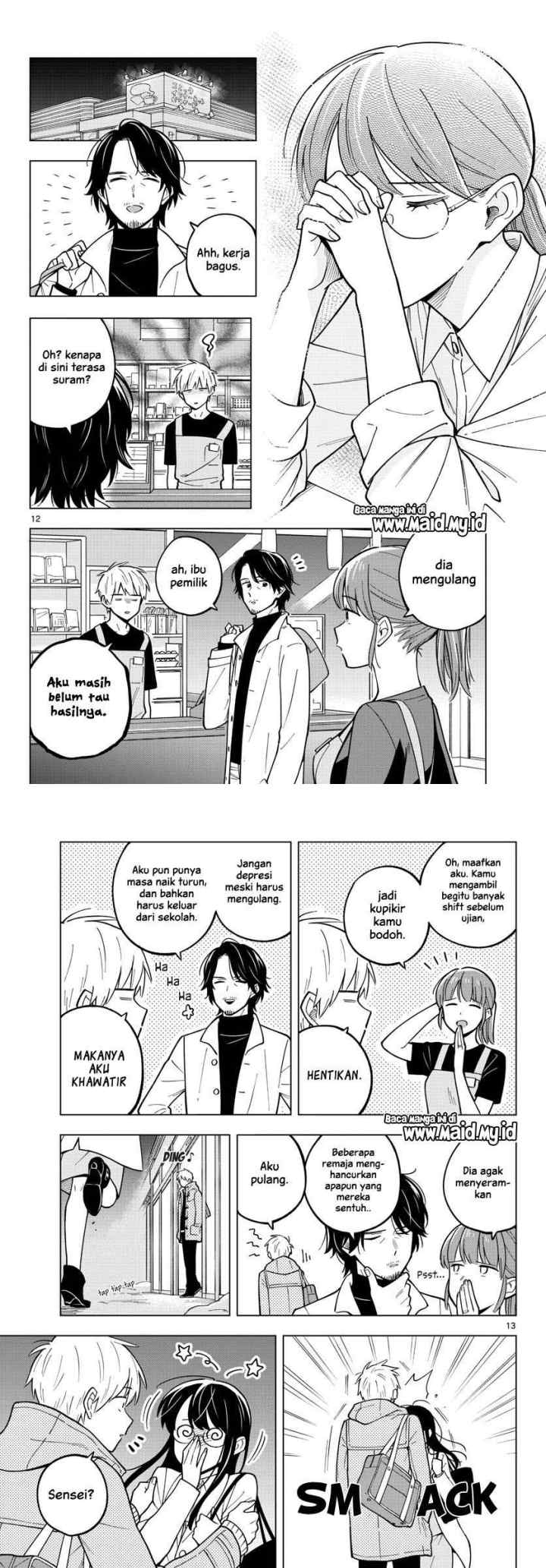 Sensei wa Koi wo Oshierarenai chapter 25 halaman 9