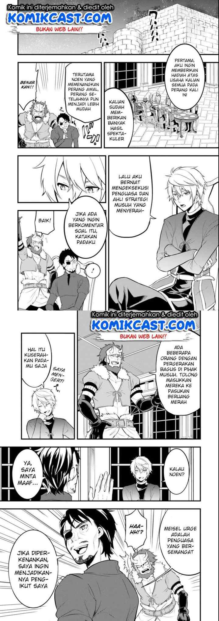 Oda Nobunaga to Iu Nazo no Shokugyo ga Mahou Kenshi yori Cheat Dattanode, Oukoku wo Tsukuru Koto ni chapter 13 halaman 8