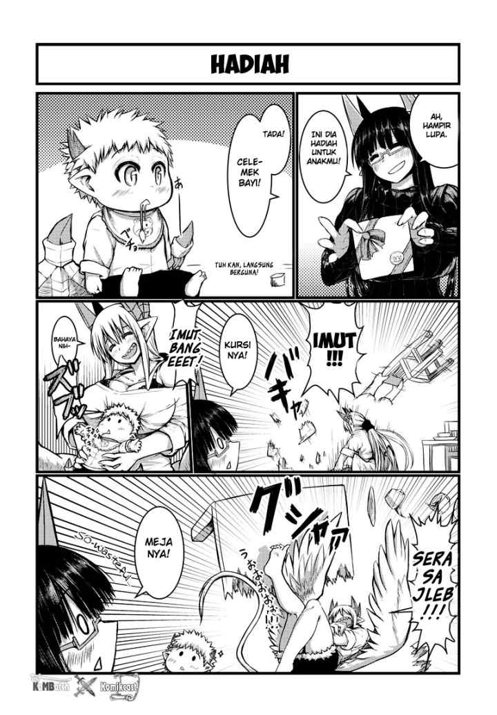 Musuko ga Kawaikute Shikataganai Mazoku no Hahaoya chapter 4 halaman 4