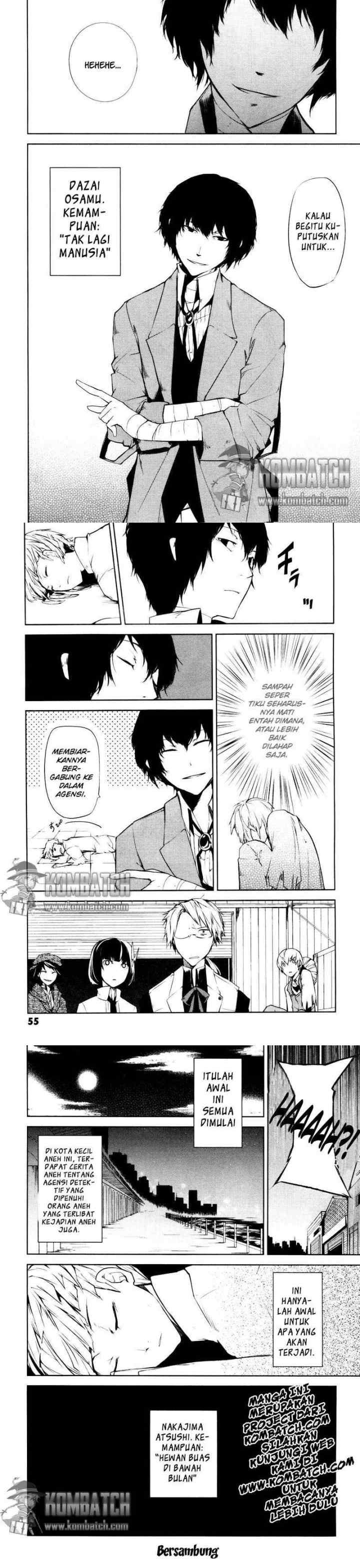 Bungou Stray Dogs chapter 1 halaman 18