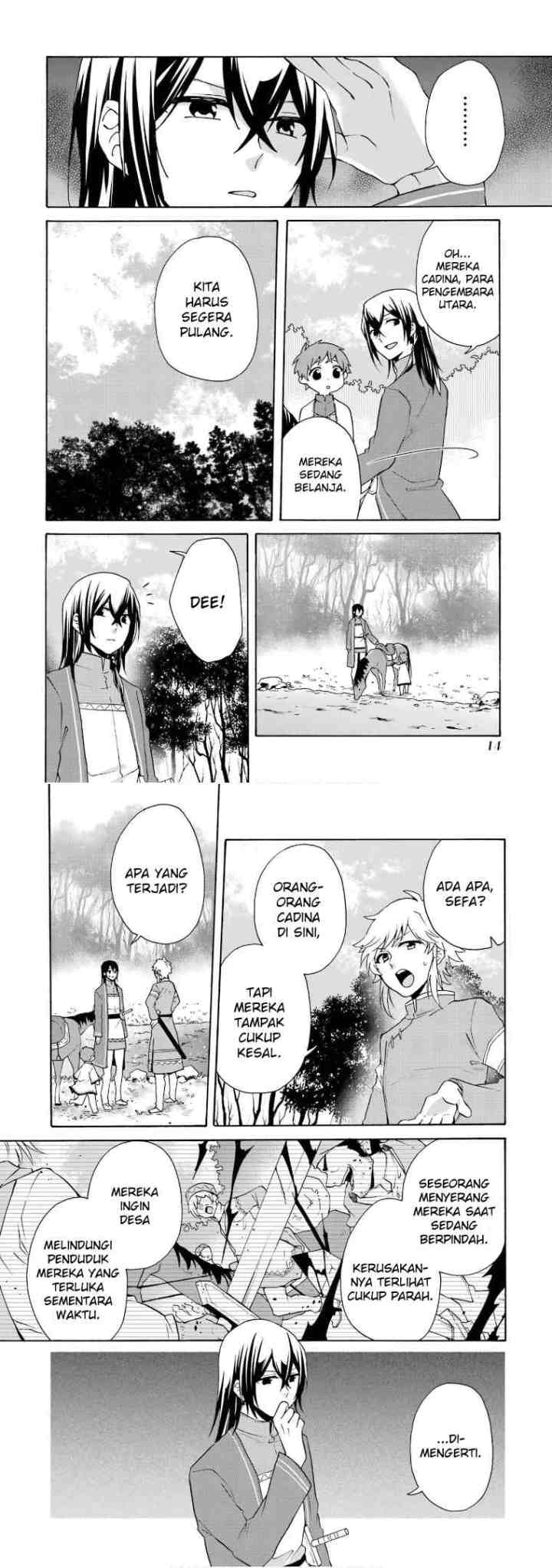 Tada Shiawasena Isekai Kazoku Seikatsu chapter 21 halaman 9