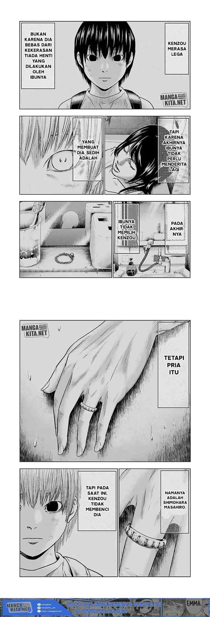 Out (Mizuta Makoto) chapter 37 halaman 8