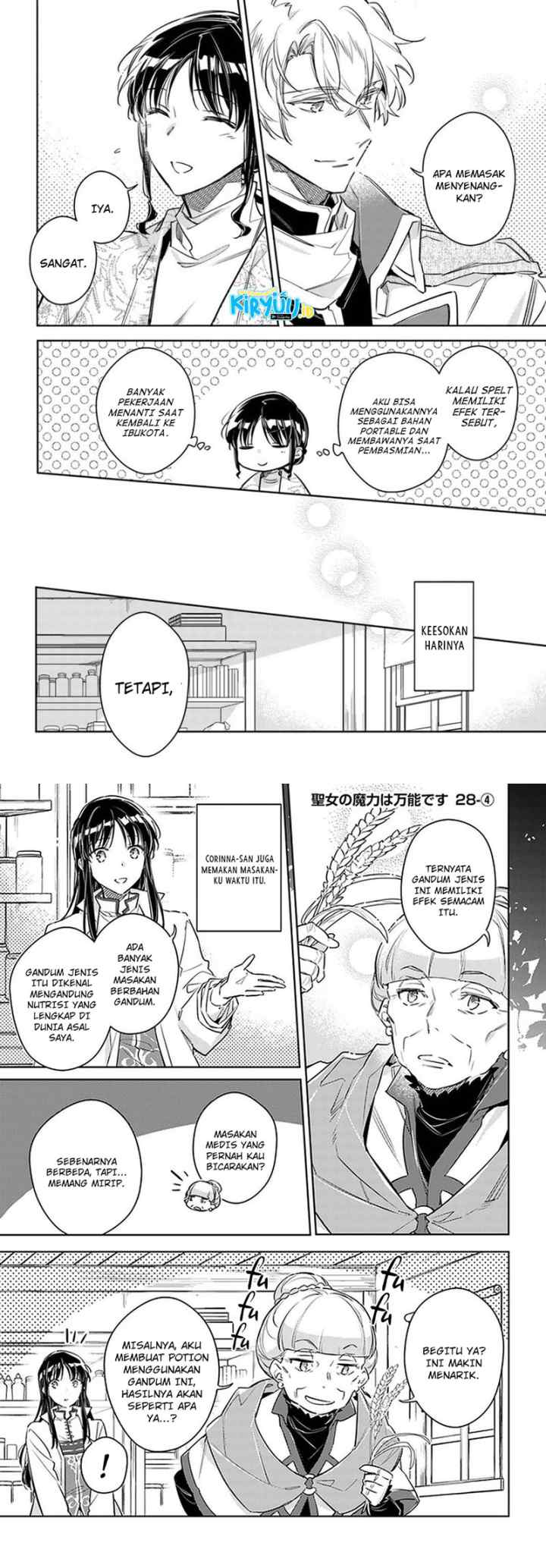 Seijo no Maryoku wa Bannou desu chapter 28 halaman 11