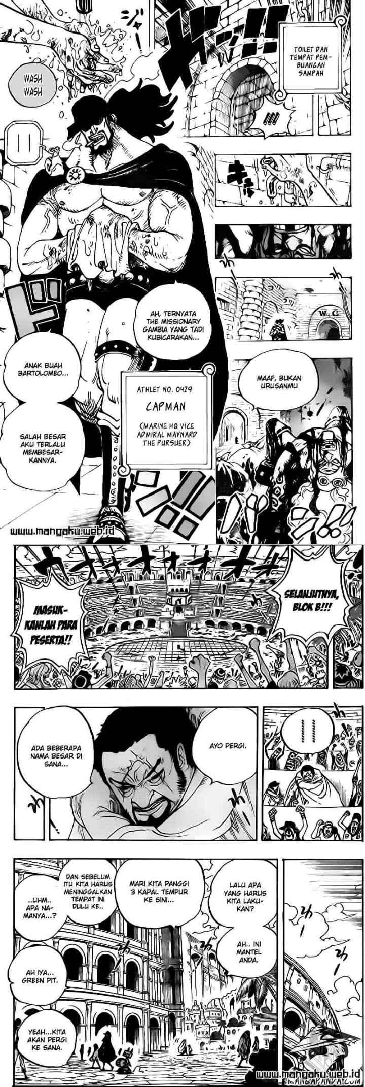 One Piece chapter 705 halaman 4