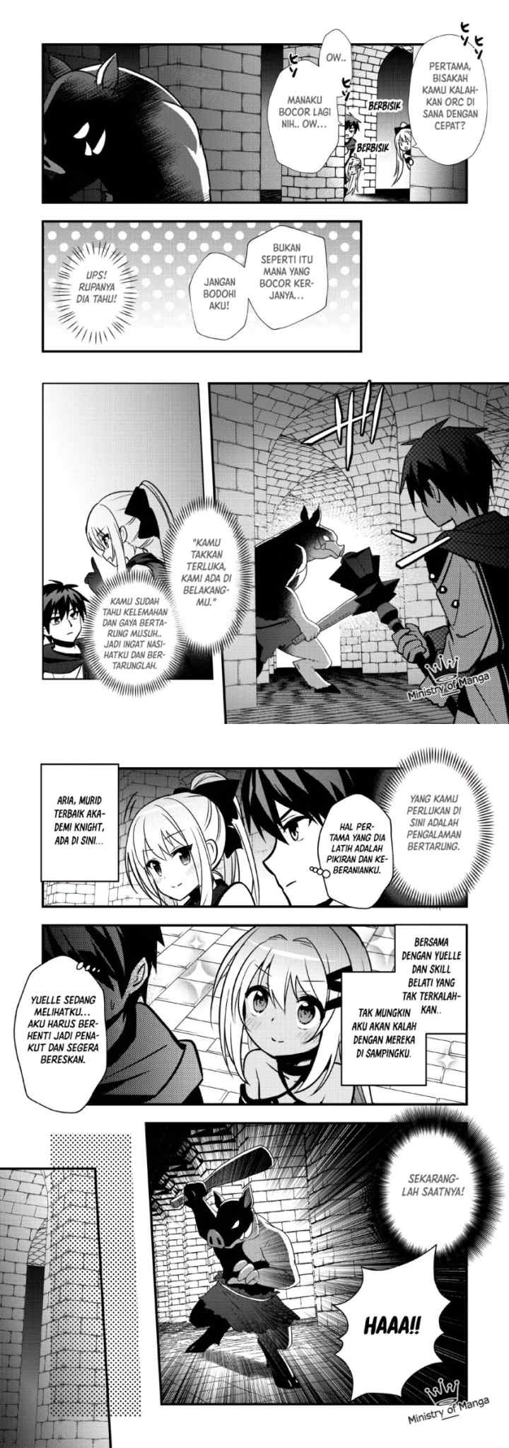 Isekai no Meikyuu Toshi de Chiyu Mahoutsukai Yattemasu chapter 14 halaman 14
