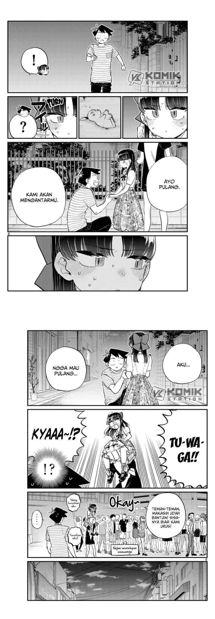 Komi-san wa Komyushou Desu chapter 172 halaman 5