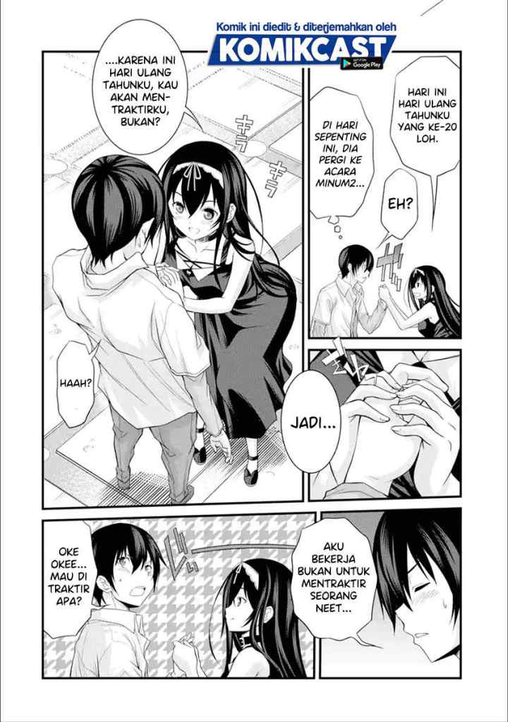 Kirei na Kurokami no Takashina-san (Mushoku) to Tsukiau Koto ni Natta chapter 1.3 halaman 9