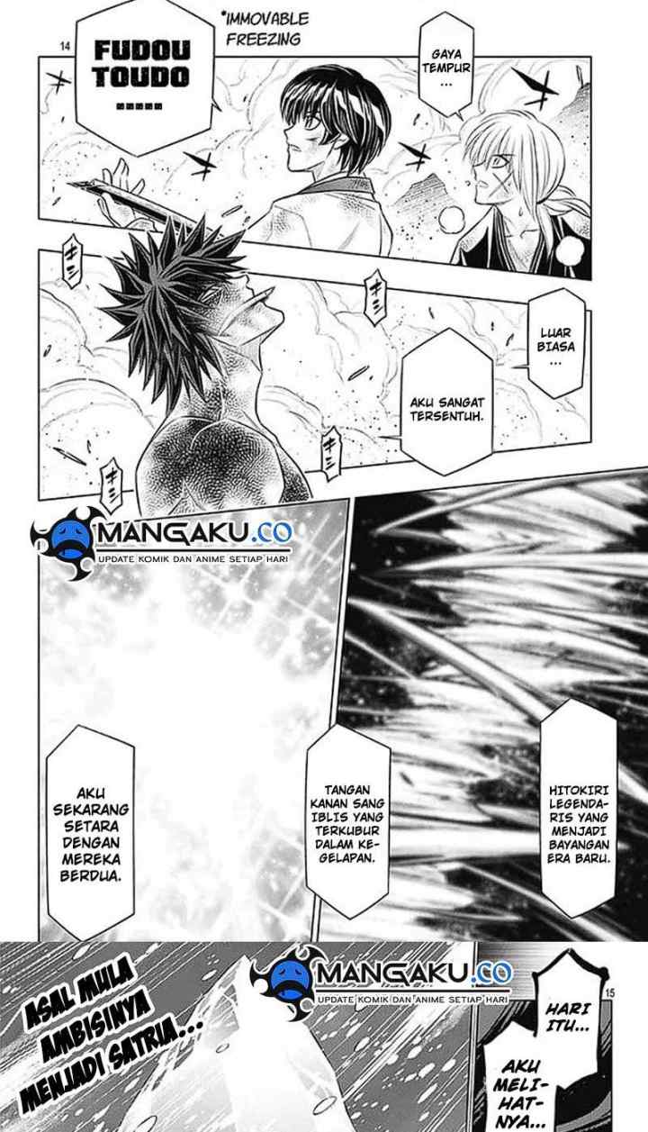 Rurouni Kenshin: Hokkaido-hen chapter 57 halaman 15