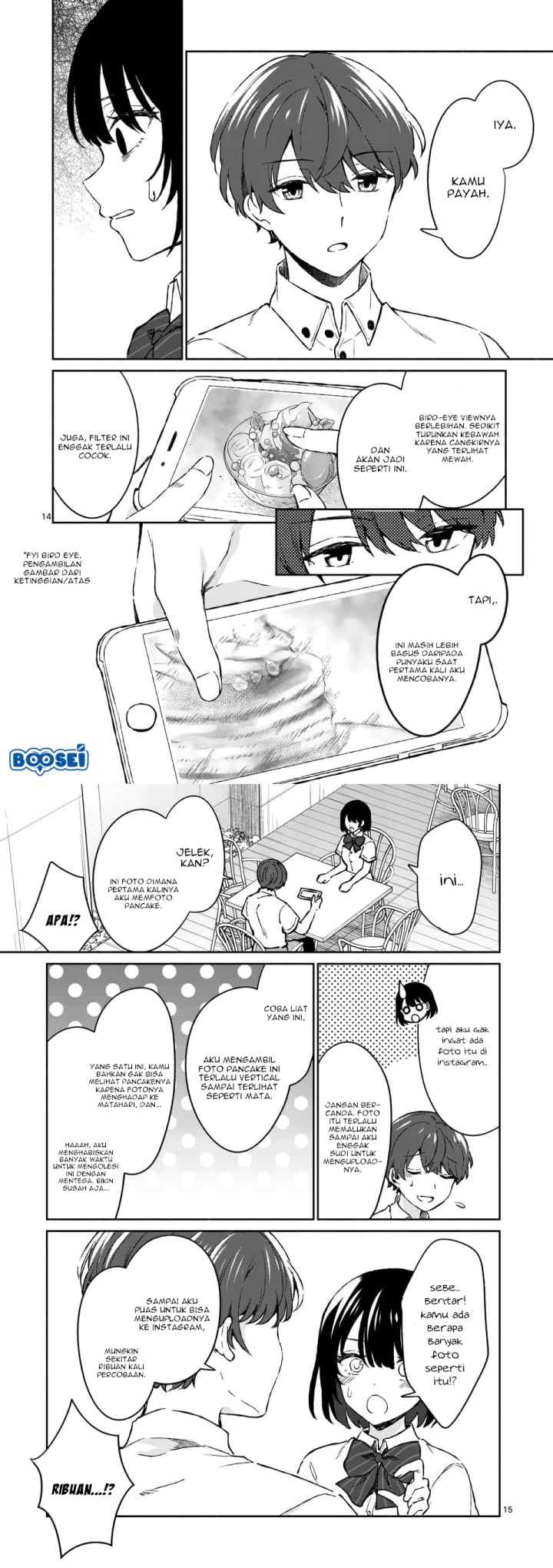 Shiotaiou no Sato-san ga Ore ni dake Amai chapter 7 halaman 8