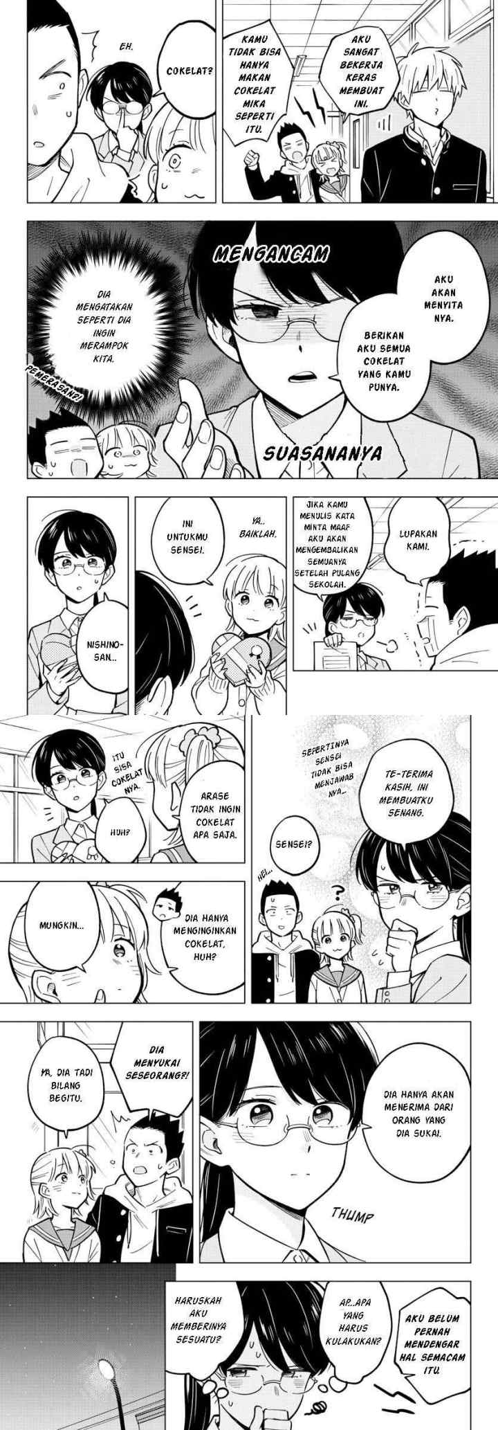 Sensei wa Koi wo Oshierarenai chapter 22 halaman 6