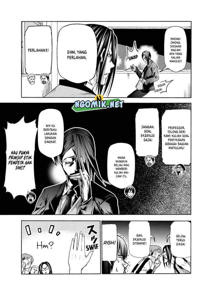 Grand Blue chapter 74.1 halaman 14