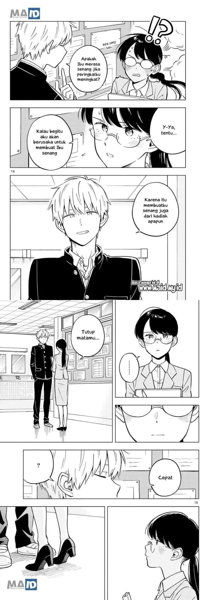 Sensei wa Koi wo Oshierarenai chapter 16 halaman 10