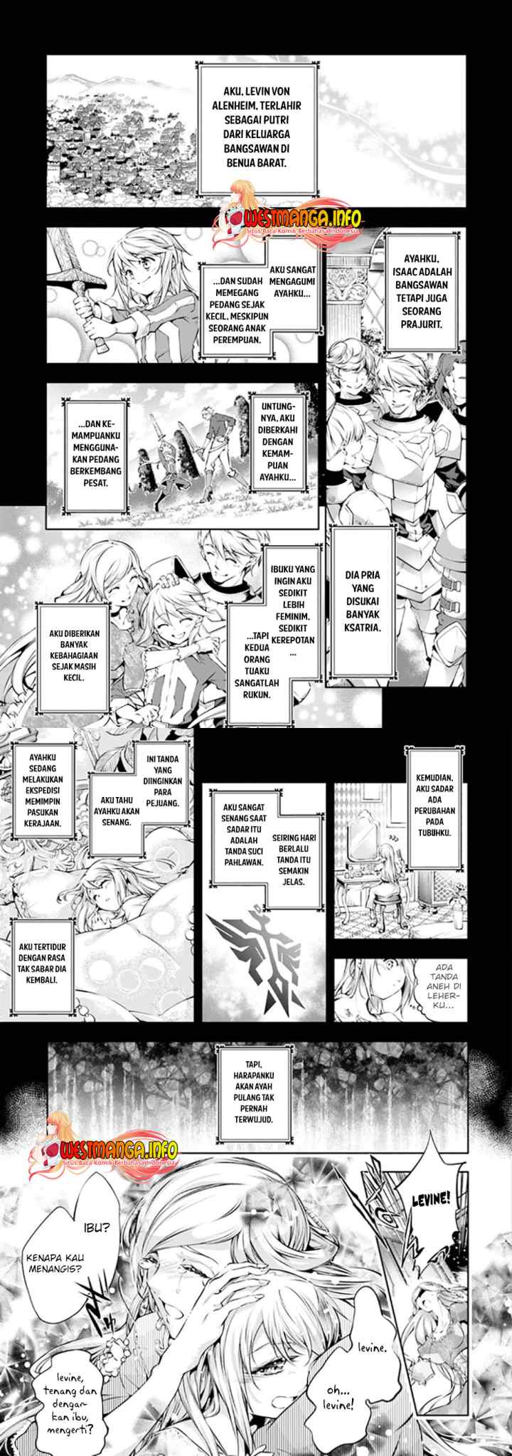 Kamigami ni Sodaterare Shimo no, Saikyou to Naru chapter 25.1 halaman 8