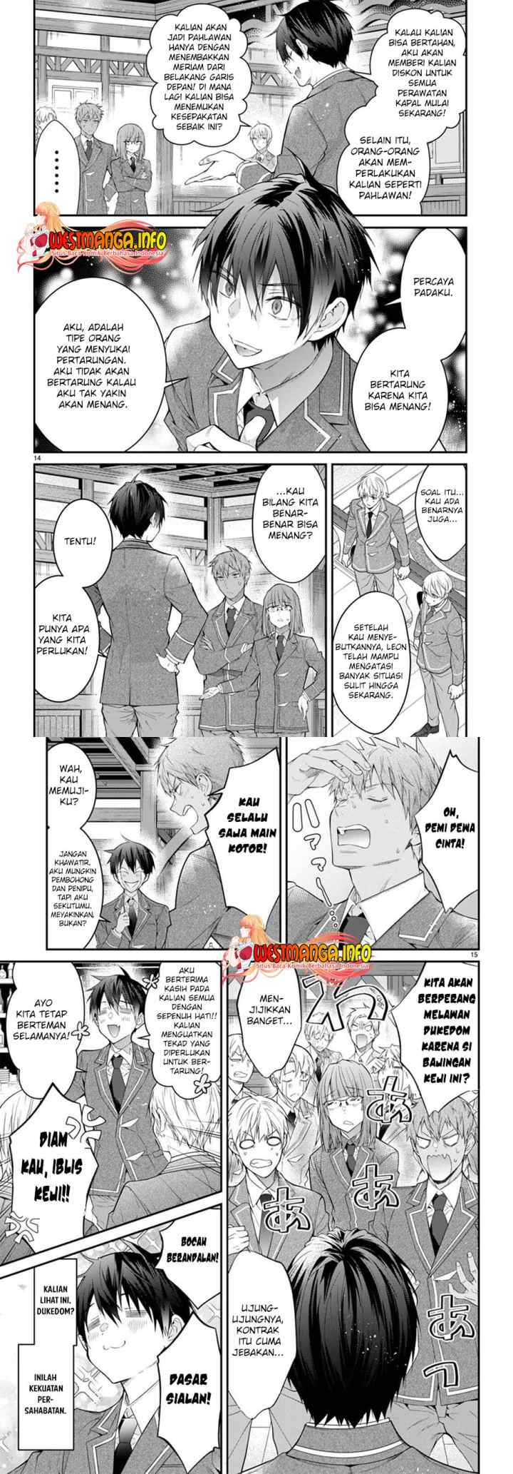 Otome Game Sekai wa Mob ni Kibishii Sekai Desu chapter 50 halaman 8