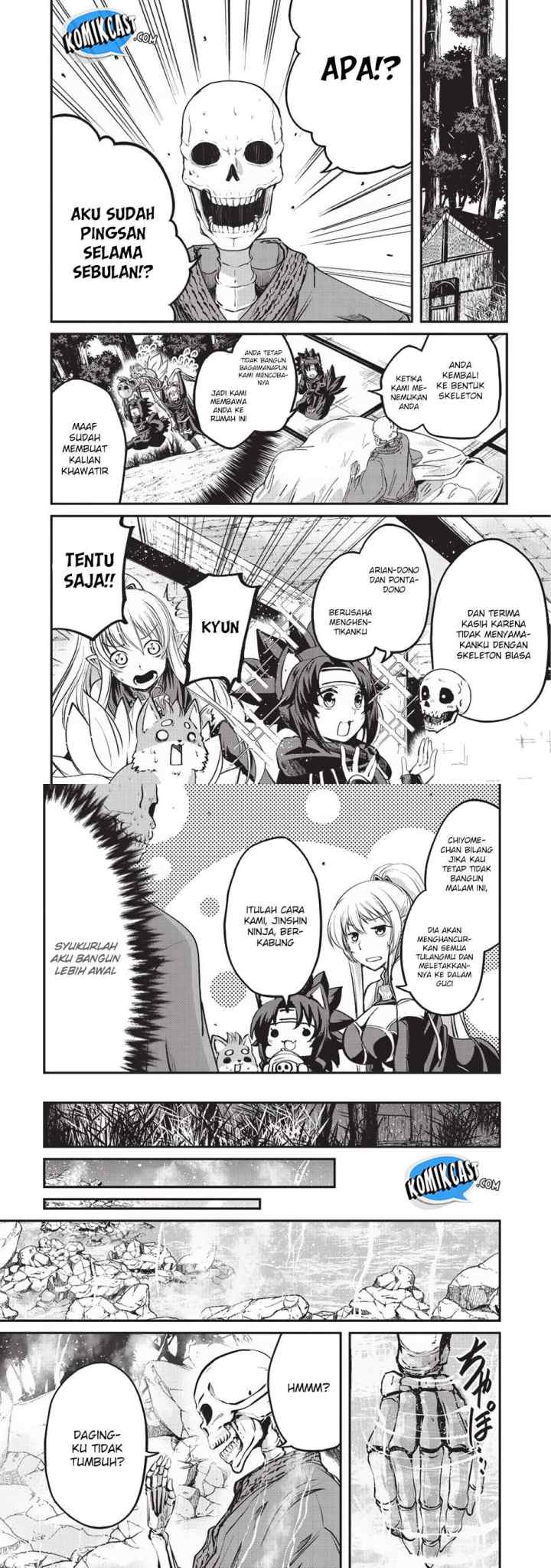 Gaikotsu Kishi-sama, Tadaima Isekai e Odekakechuu chapter 24 halaman 10