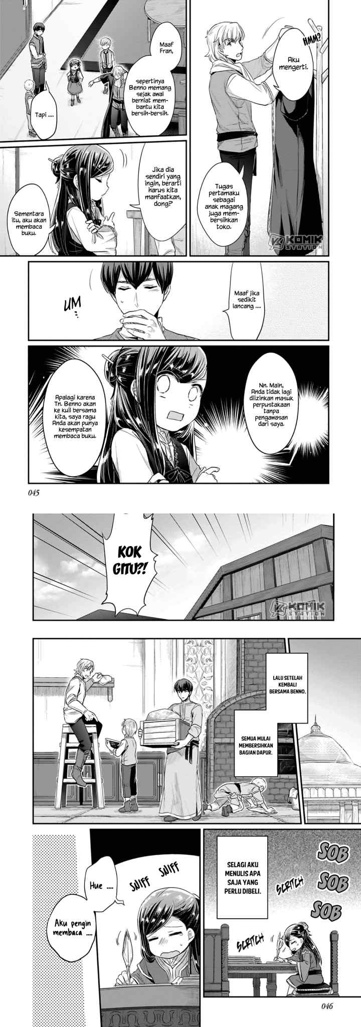 Honzuki no Gekokujou: Part 2 chapter 6 halaman 10