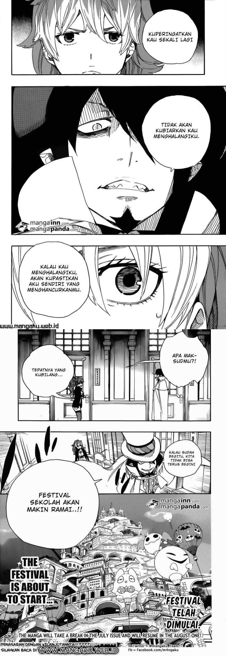 Ao No Exorcist chapter 46 halaman 13