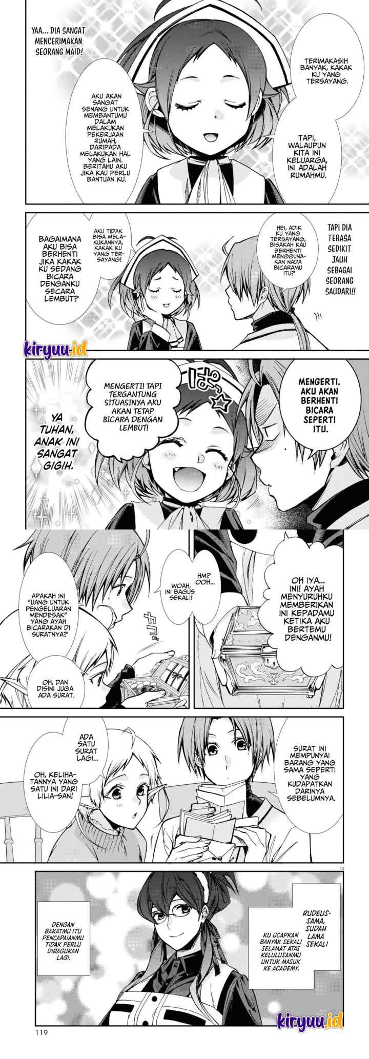 Mushoku Tensei: Isekai Ittara Honki Dasu chapter 89 halaman 7