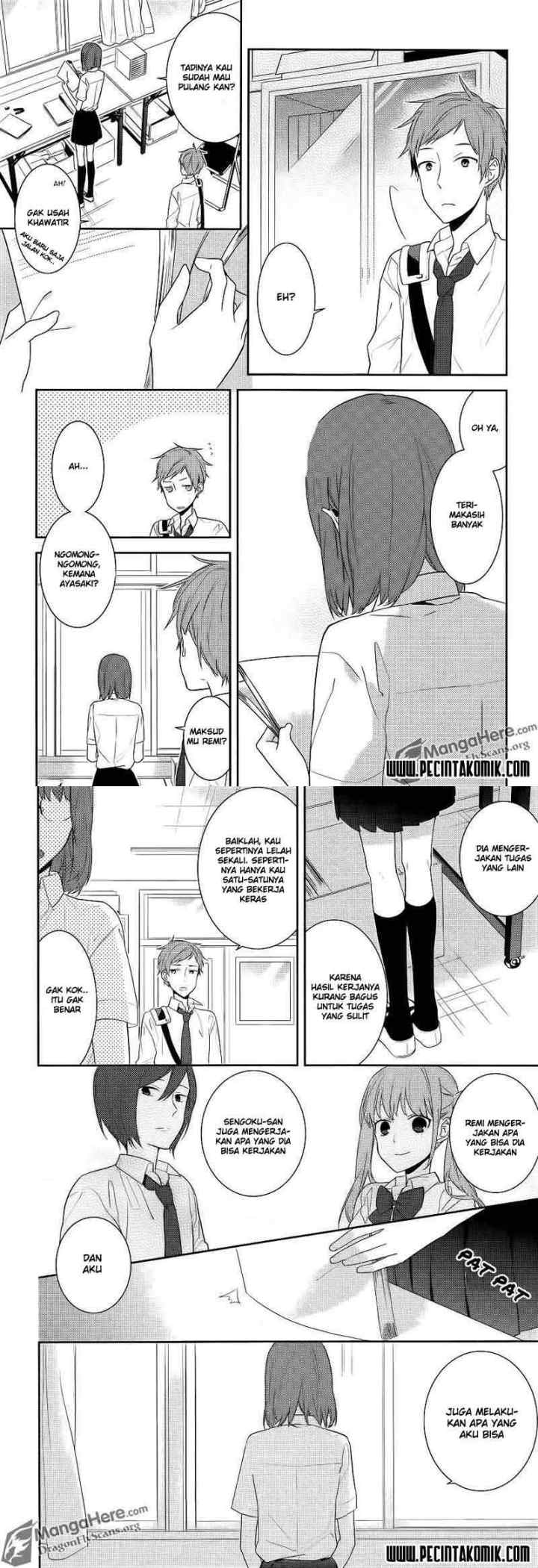 Horimiya chapter 16 halaman 4