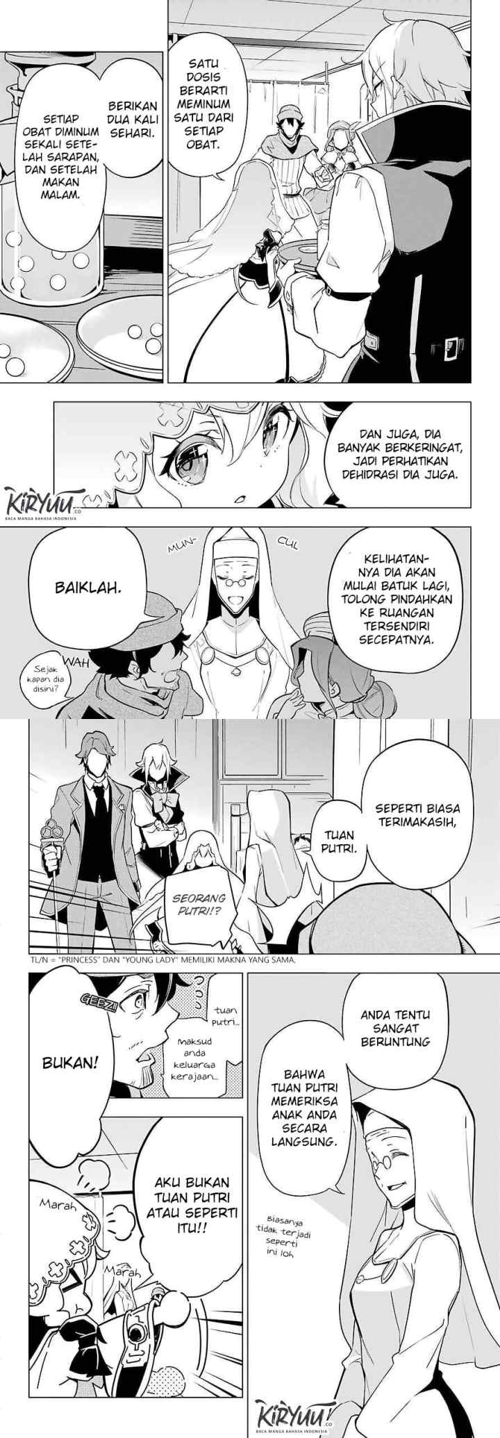 Chichi wa Eiyuu Haha wa Seirei Musume no Watashi wa Tenseisha chapter 24 halaman 8