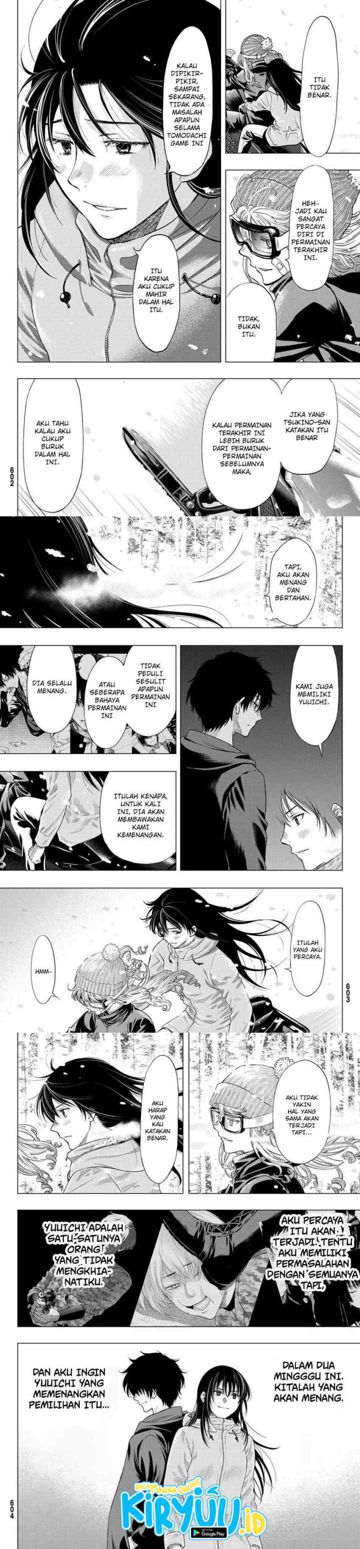 Tomodachi Game chapter 88 halaman 9