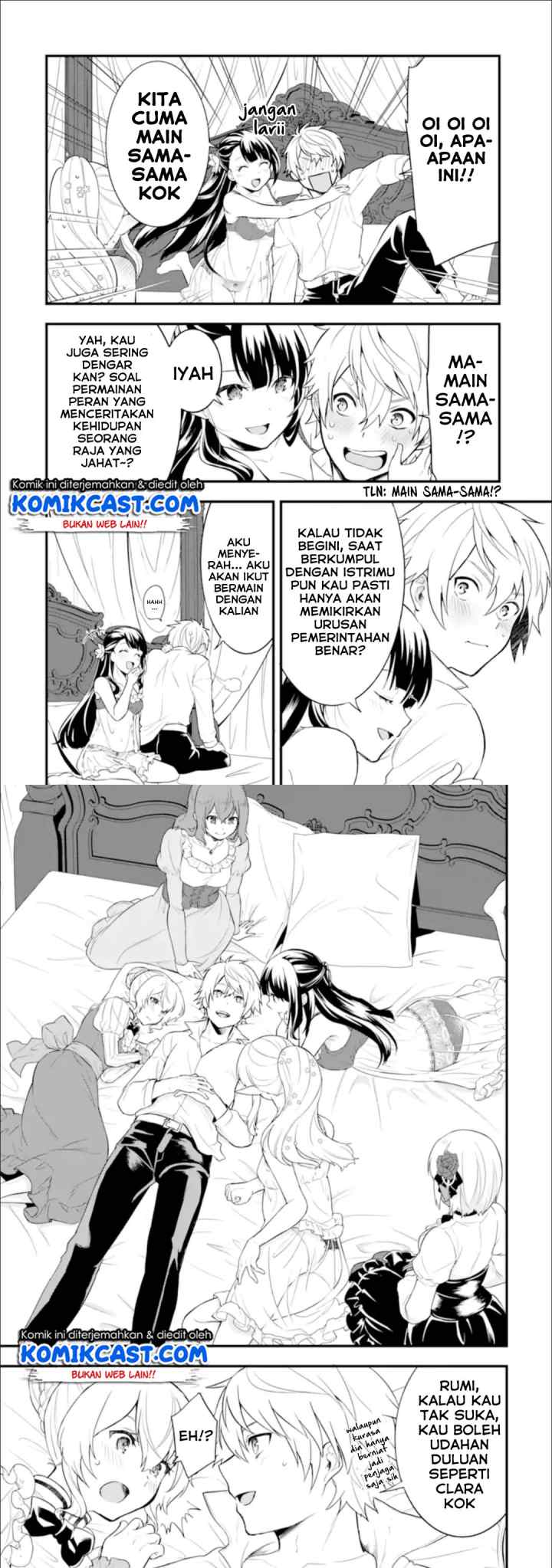 Oda Nobunaga to Iu Nazo no Shokugyo ga Mahou Kenshi yori Cheat Dattanode, Oukoku wo Tsukuru Koto ni chapter 26.1 halaman 8