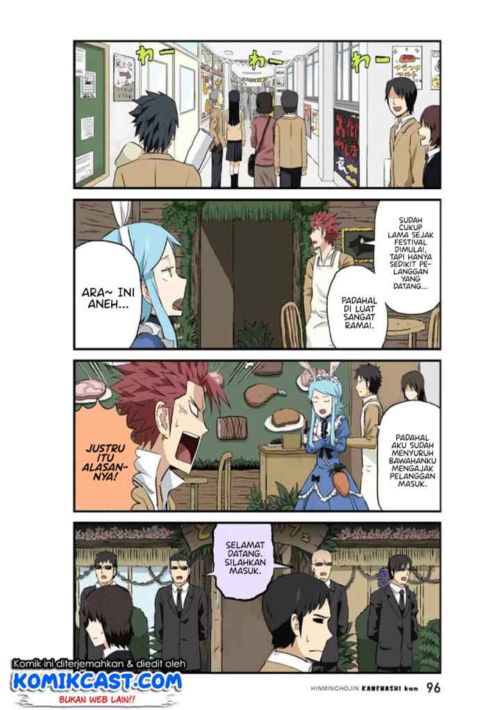 Hinmin Choujin Kanenashi-kun chapter 34 halaman 4