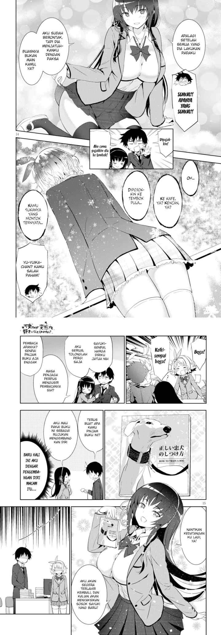Kawaiikereba Hentai demo Suki ni Natte Kuremasu ka? chapter 6 halaman 8