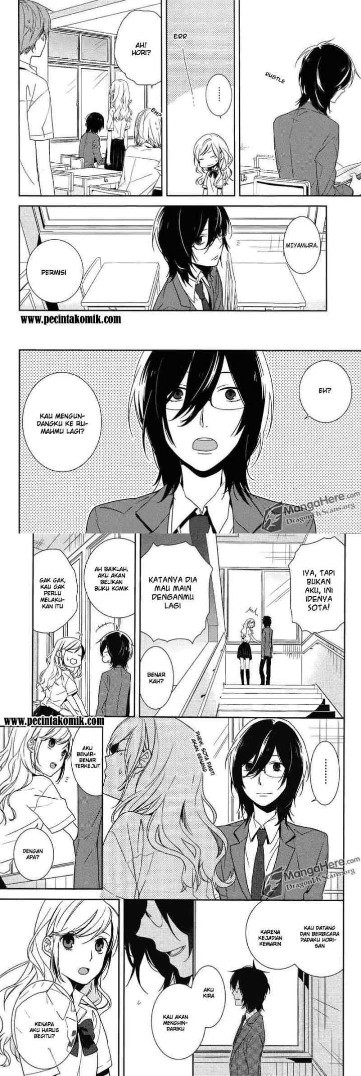 Horimiya chapter 1 halaman 8
