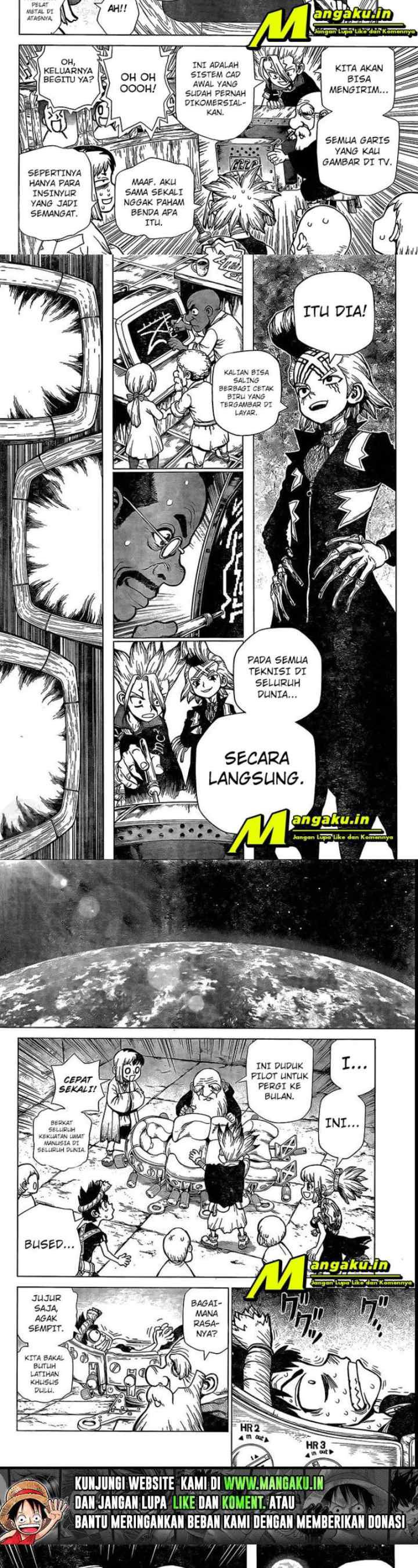 Dr. Stone chapter 218 halaman 8