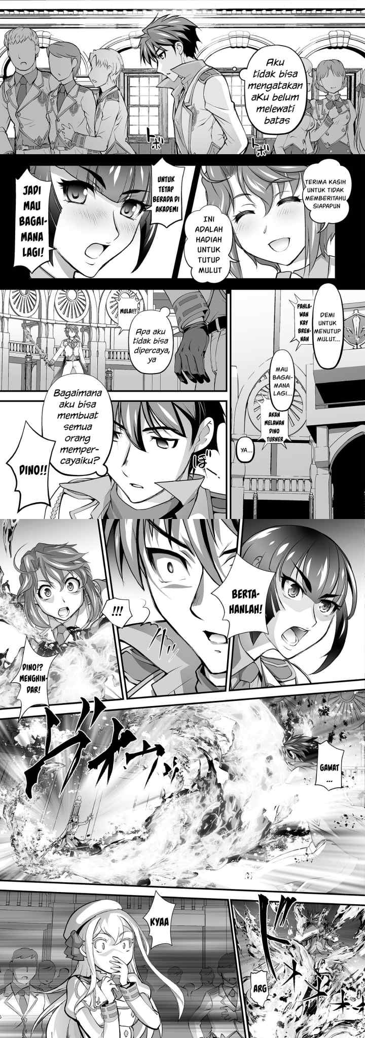 Kuchidome no Gohoubi wa Dansou Otome To Ichaero Desu! chapter 13 halaman 8