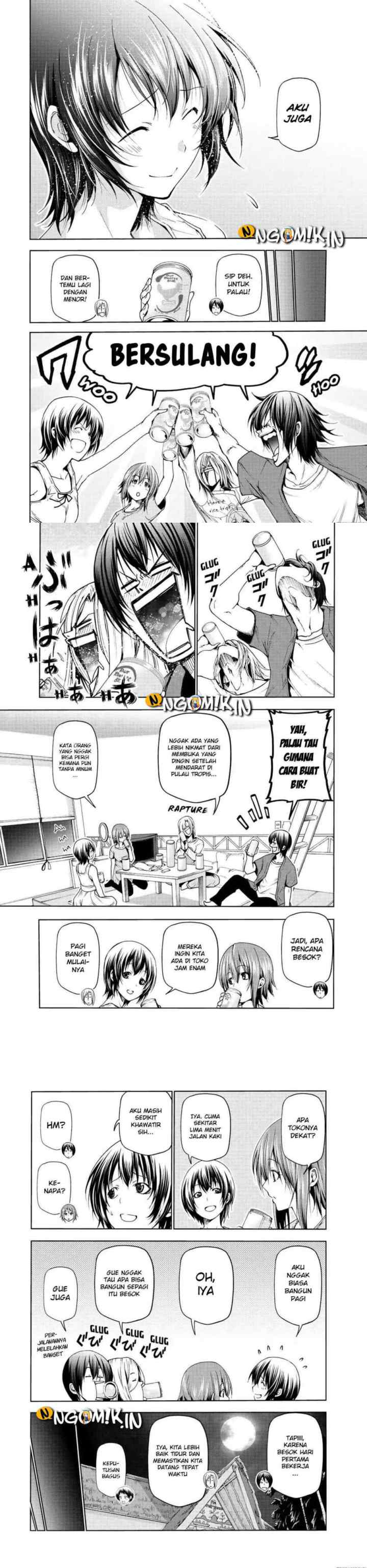 Grand Blue chapter 50 halaman 12