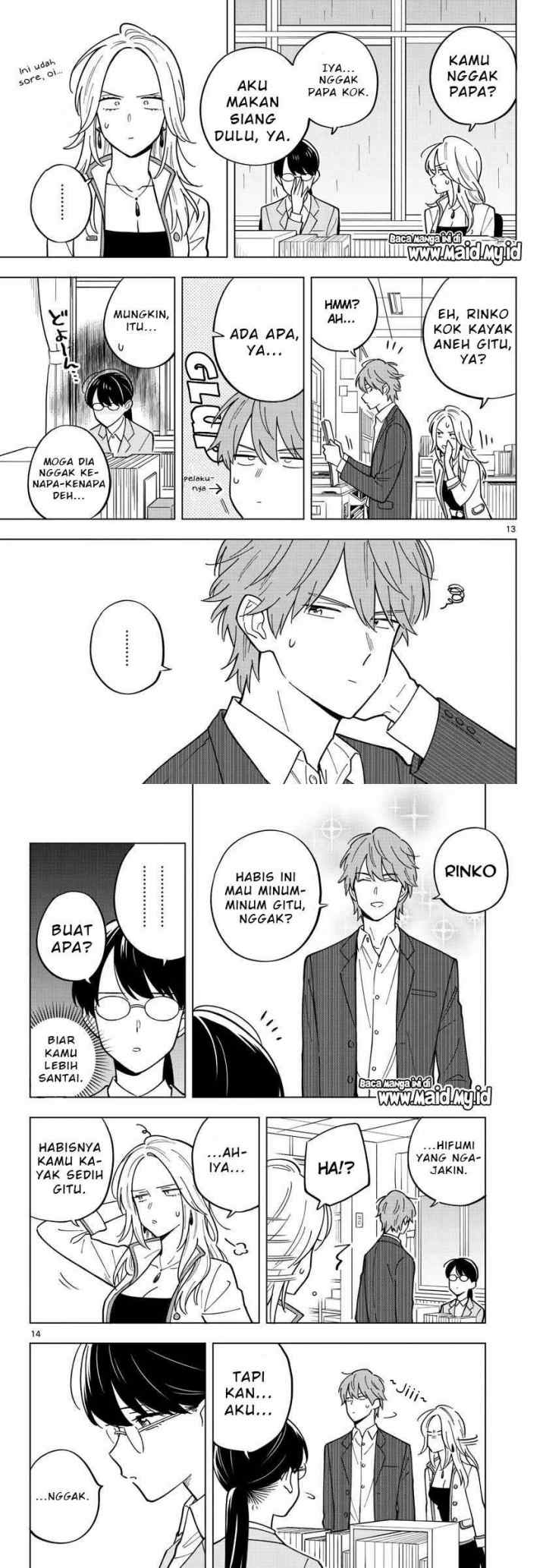 Sensei wa Koi wo Oshierarenai chapter 30 halaman 8