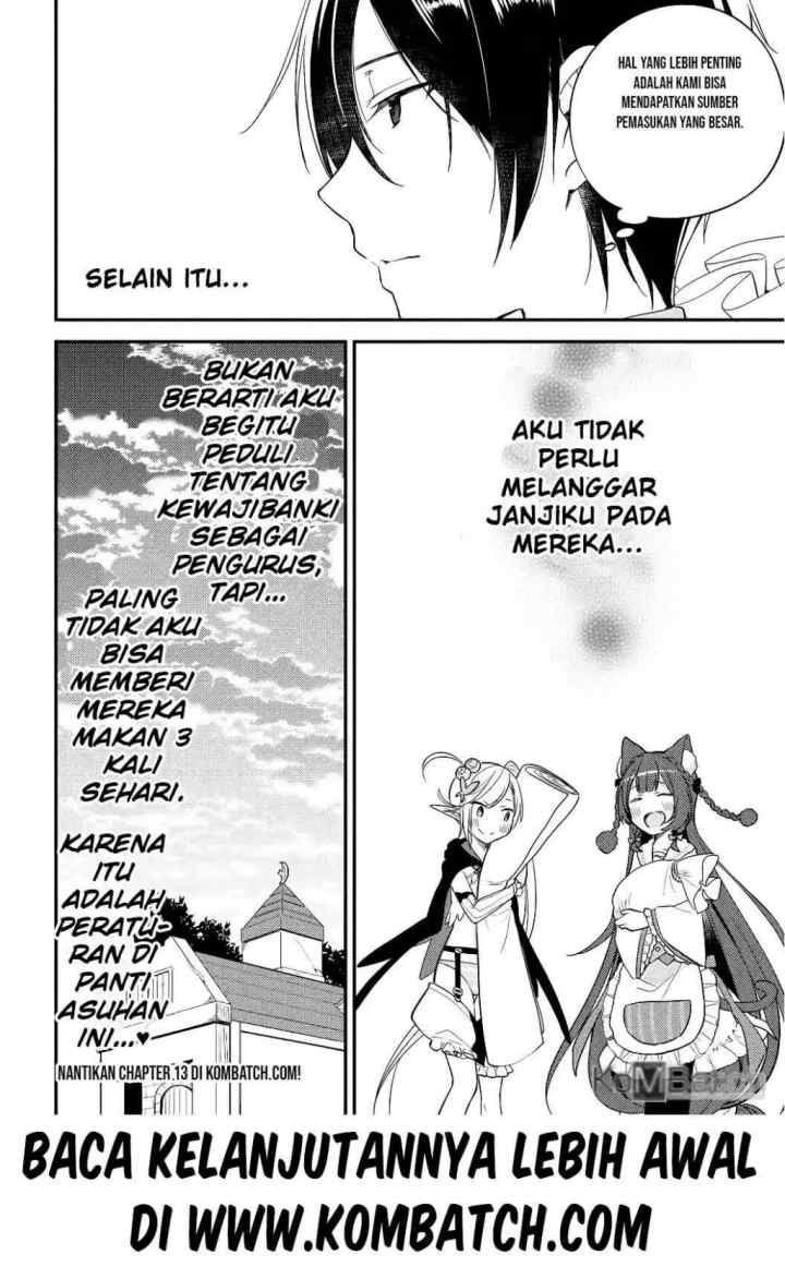 Isekai de Kojiin wo Hiraita kedo, Naze ka Darehitori Sudatou to Shinai Ken chapter 12 halaman 14