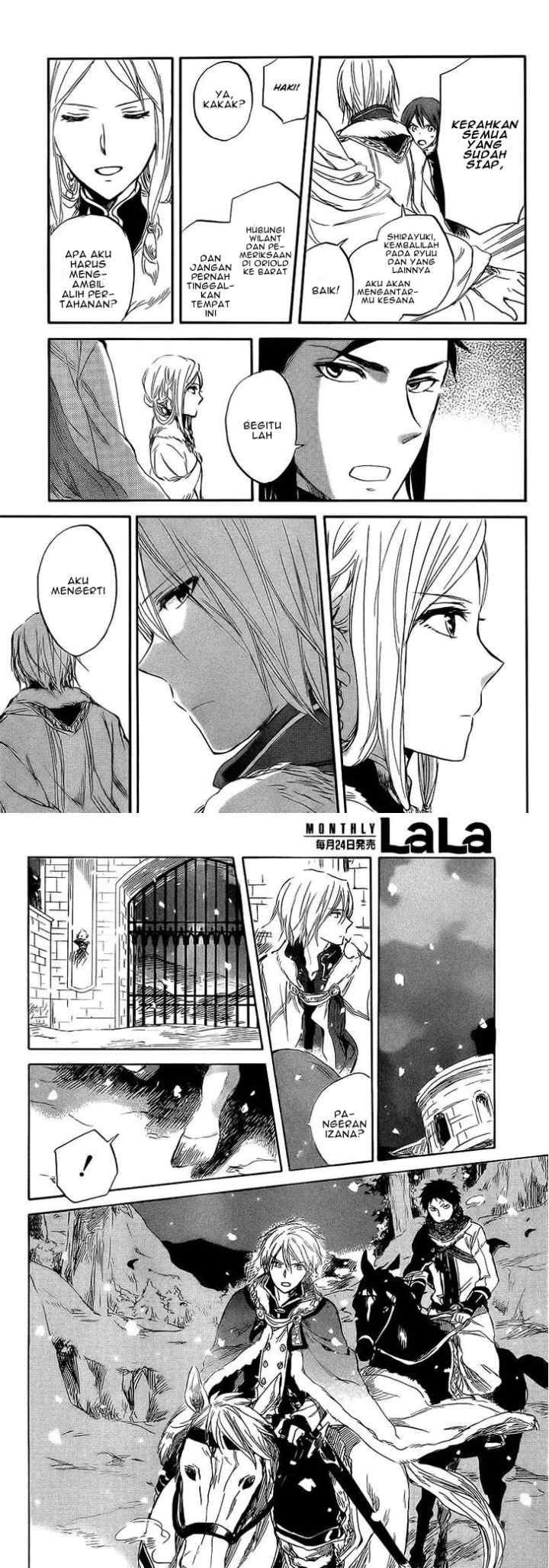 Akagami no Shirayukihime chapter 36 halaman 8