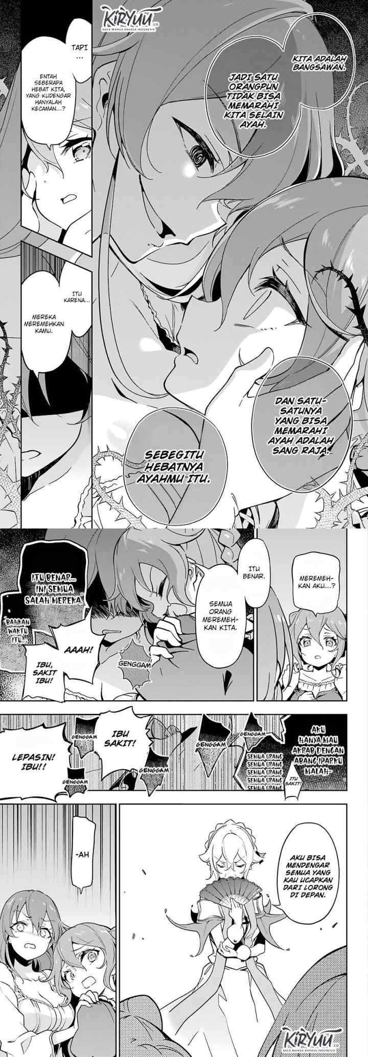 Chichi wa Eiyuu Haha wa Seirei Musume no Watashi wa Tenseisha chapter 26 halaman 11