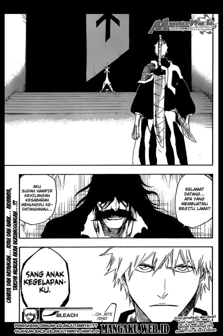 Bleach chapter 672 halaman 20