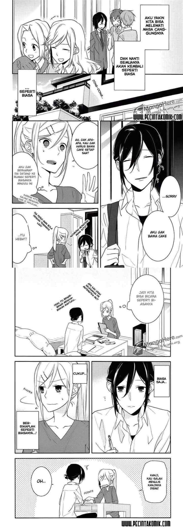 Horimiya chapter 14 halaman 12