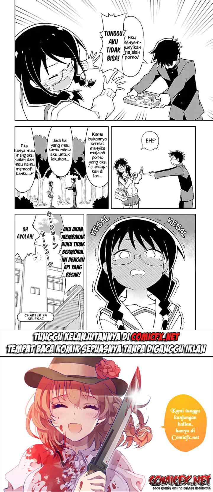 Atsumare! Fushigi Kenkyuubu chapter 74 halaman 10