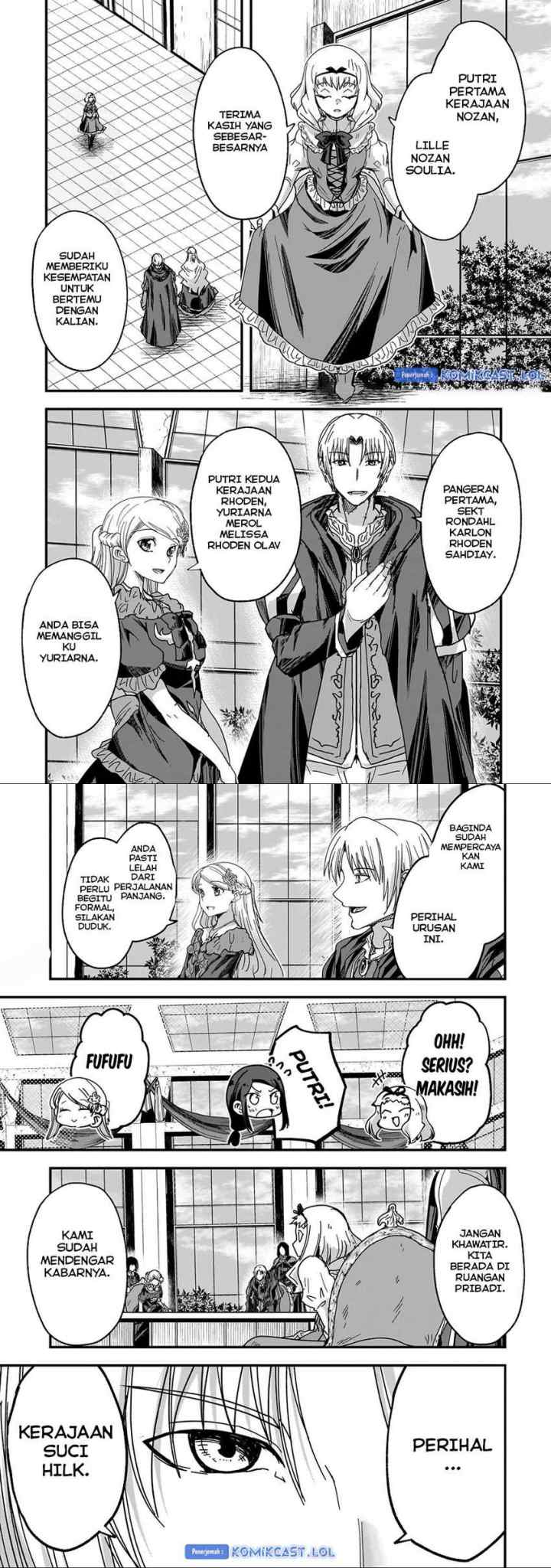 Gaikotsu Kishi-sama, Tadaima Isekai e Odekakechuu chapter 60 halaman 9