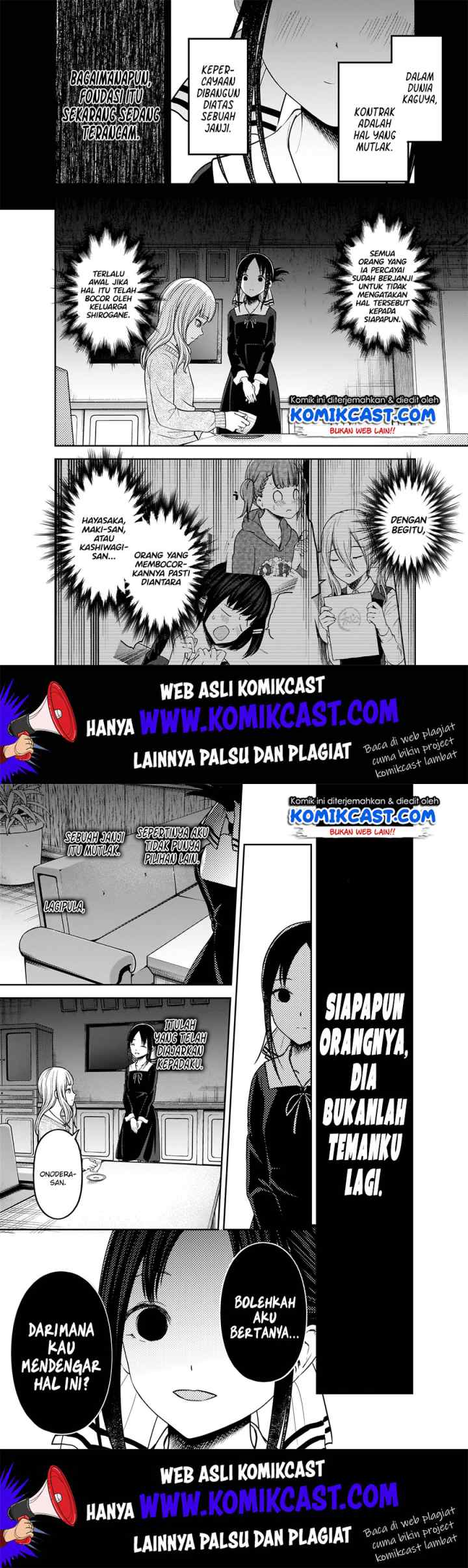 Kaguya-sama wa Kokurasetai: Tensai-tachi no Renai Zunousen chapter 172 halaman 4