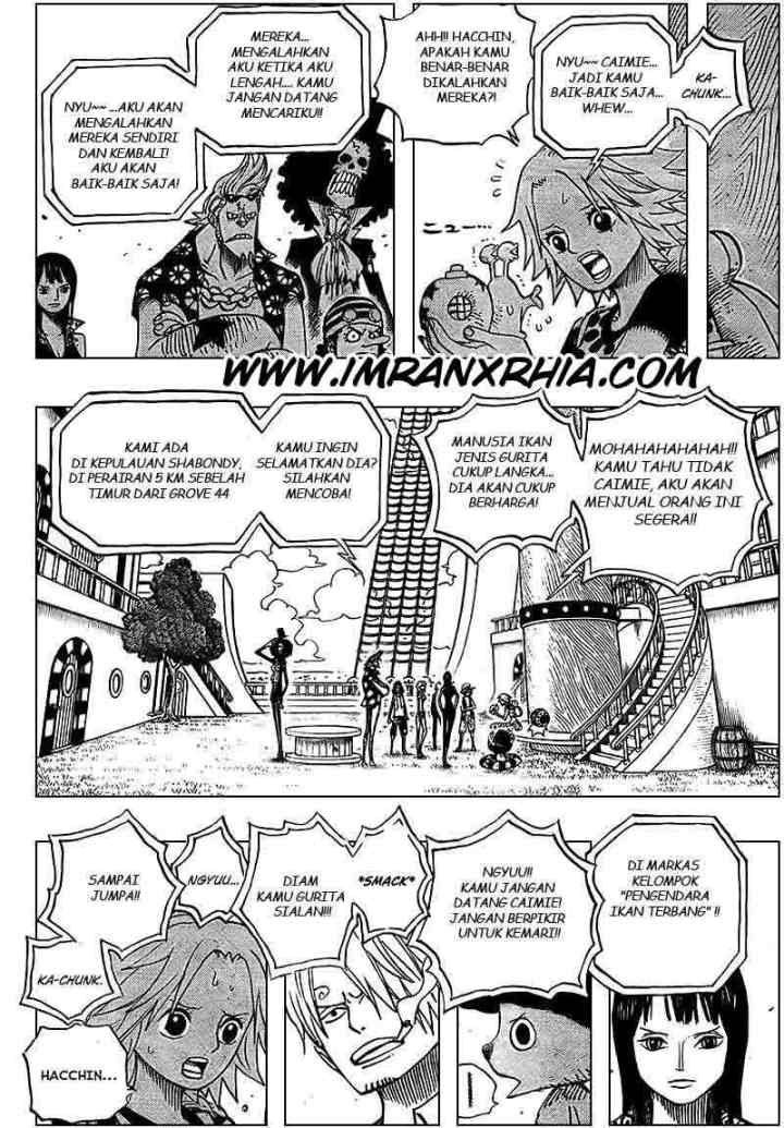 One Piece chapter 491 halaman 8