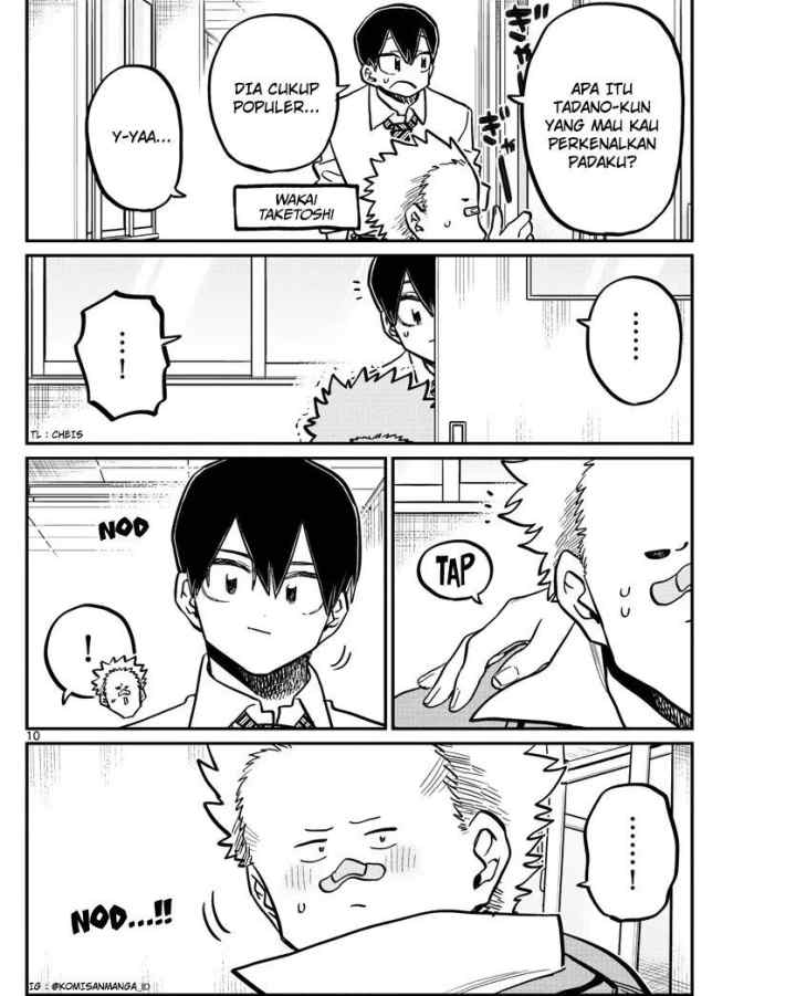 Komi-san wa Komyushou Desu chapter 349 halaman 10