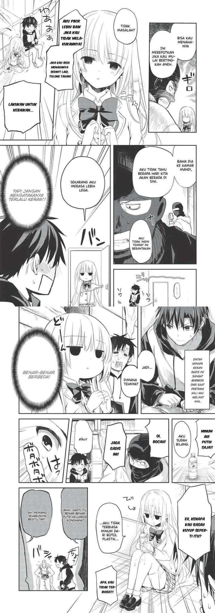 Saijo no Osewa ~Takane no Hana Darakena Meimon Kou de, Gakuin Ichi no Ojou-sama (Seikatsu Noryoku Kaimu) o Kagenagara Osewa suru Koto ni Narimashita~ chapter 1 halaman 9