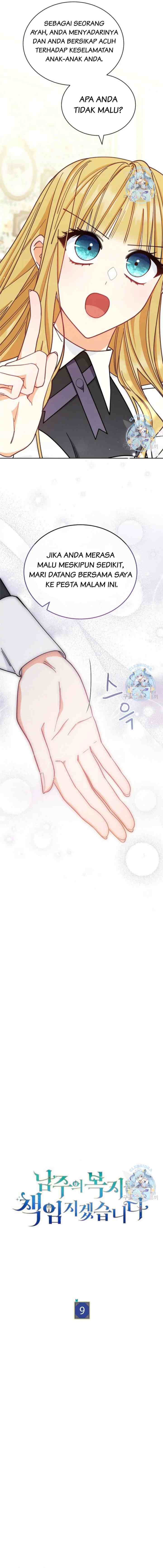 I Will Take Responsibility for the Welfare of the Male Lead chapter 9 halaman 7