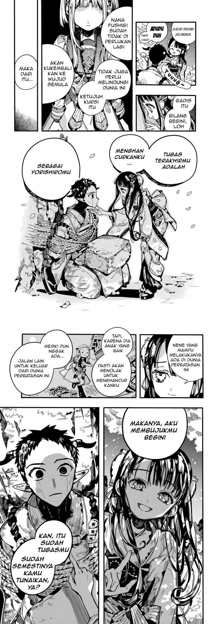 Jibaku Shounen Hanako-kun chapter 93 halaman 4